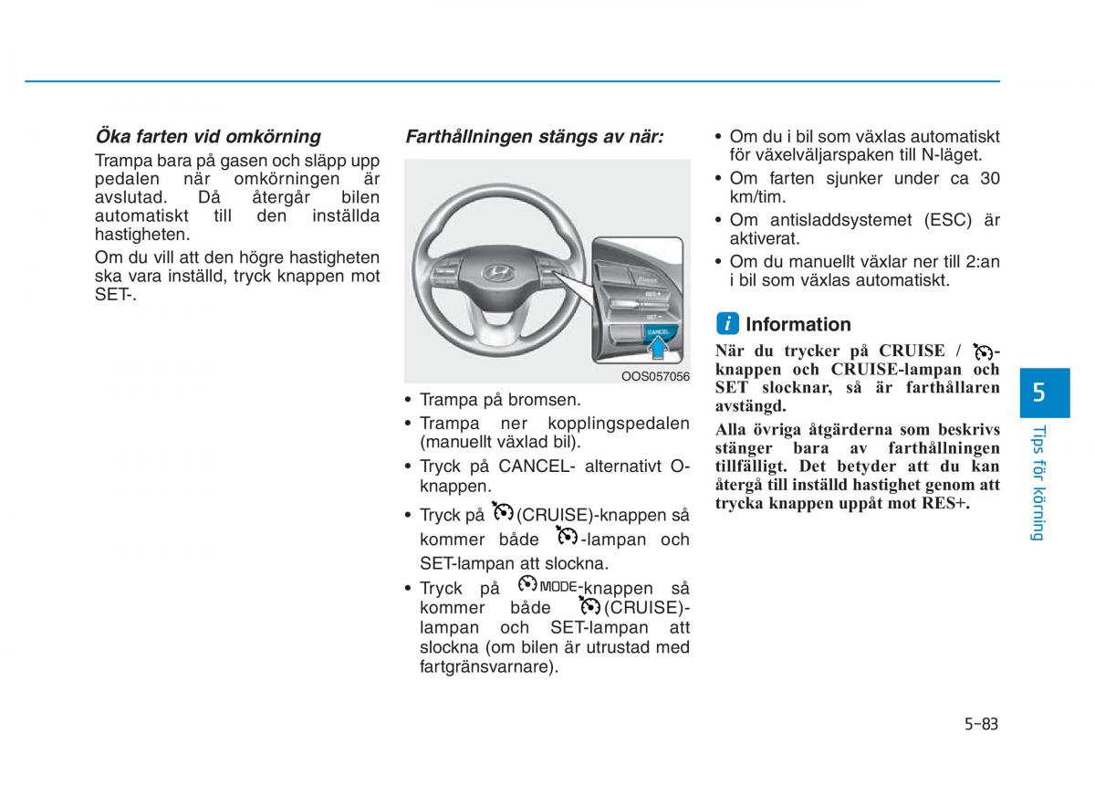 Hyundai Kona instruktionsbok / page 300