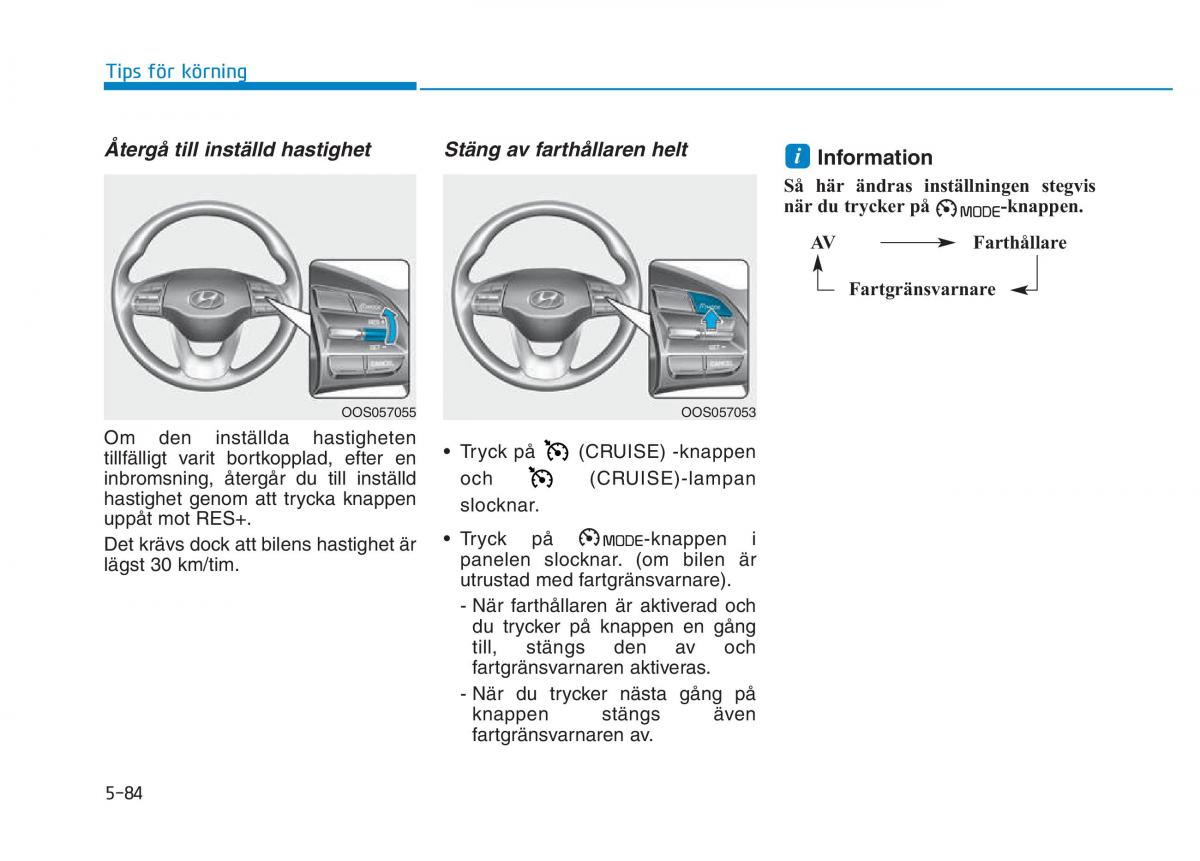 Hyundai Kona instruktionsbok / page 301