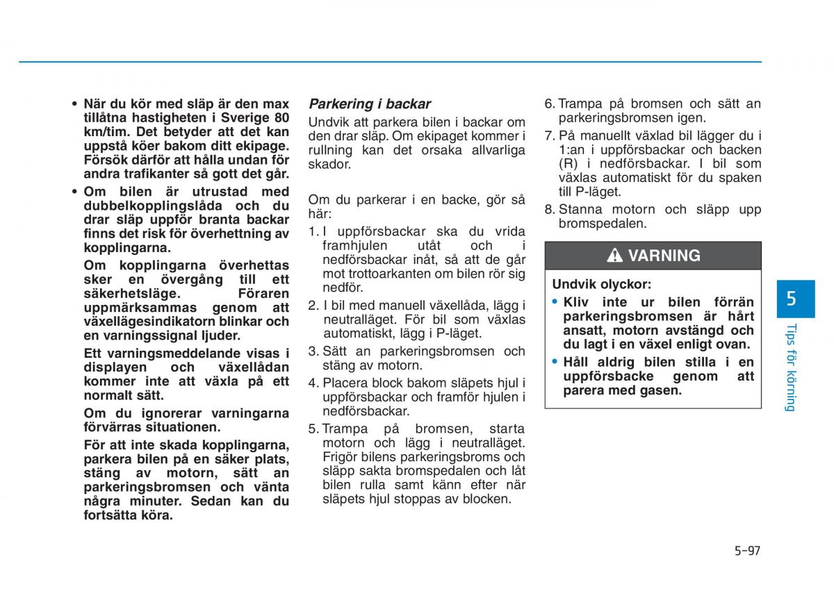 Hyundai Kona instruktionsbok / page 314