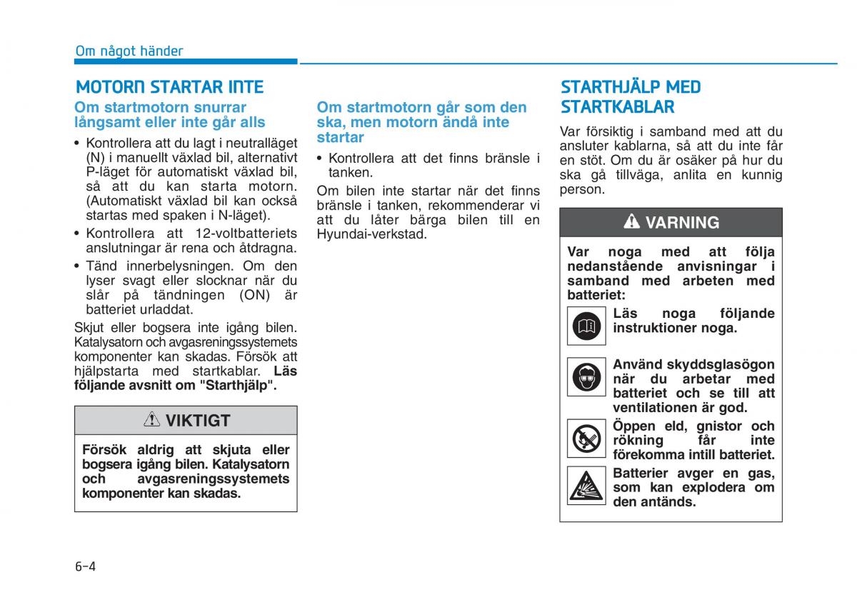 Hyundai Kona instruktionsbok / page 320