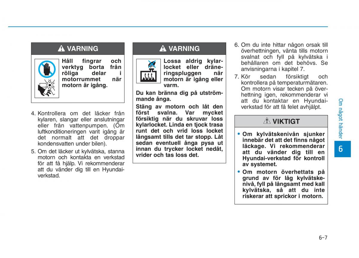 Hyundai Kona instruktionsbok / page 323