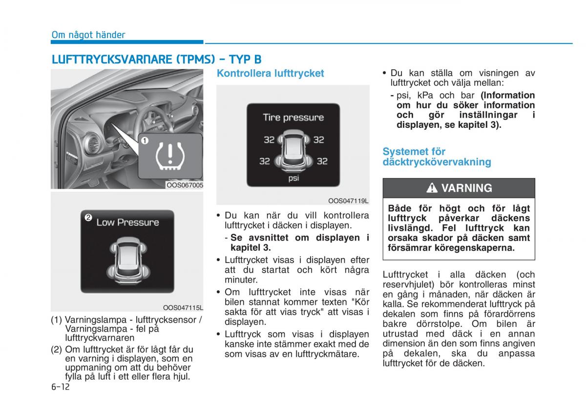 Hyundai Kona instruktionsbok / page 328