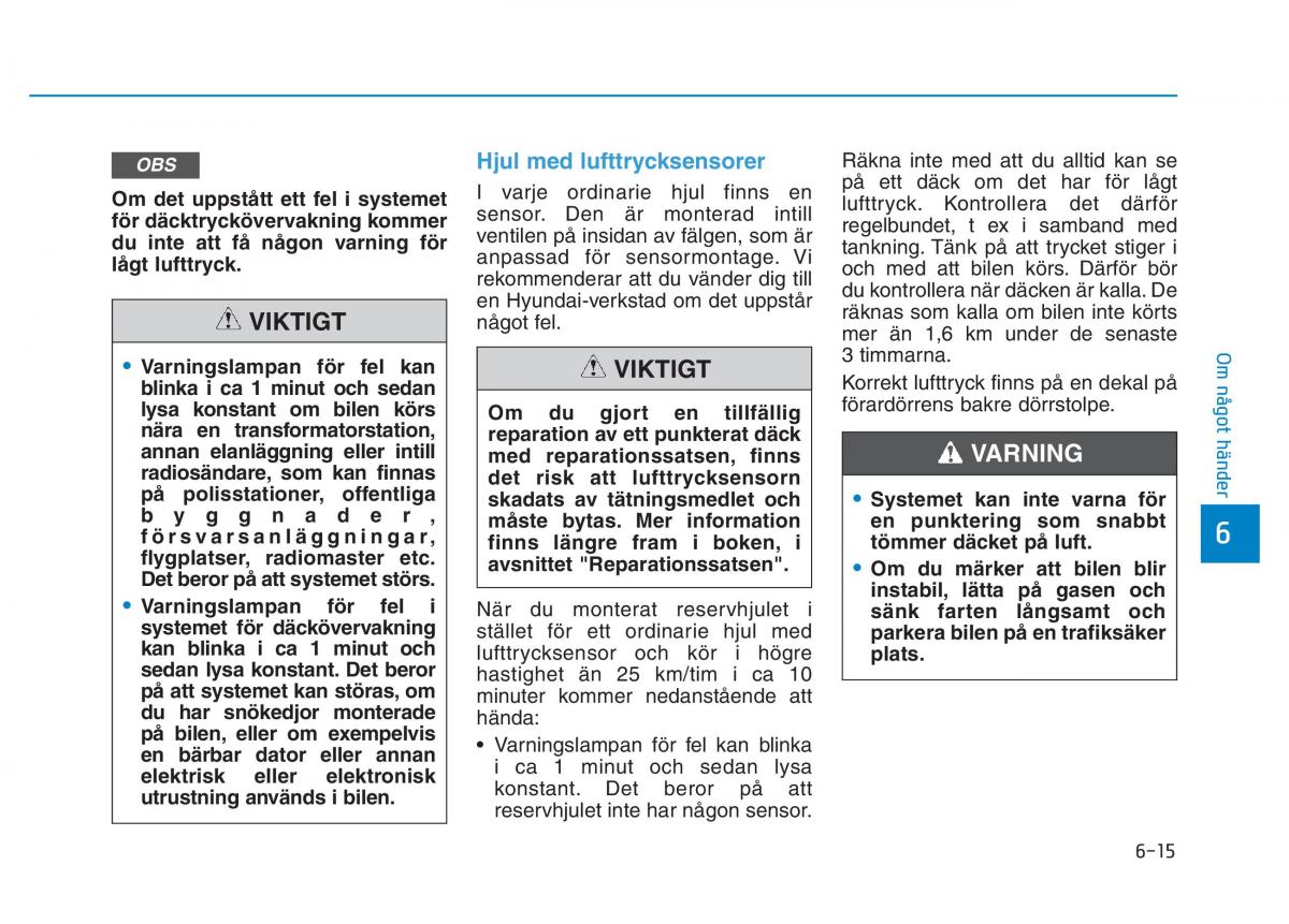 Hyundai Kona instruktionsbok / page 331