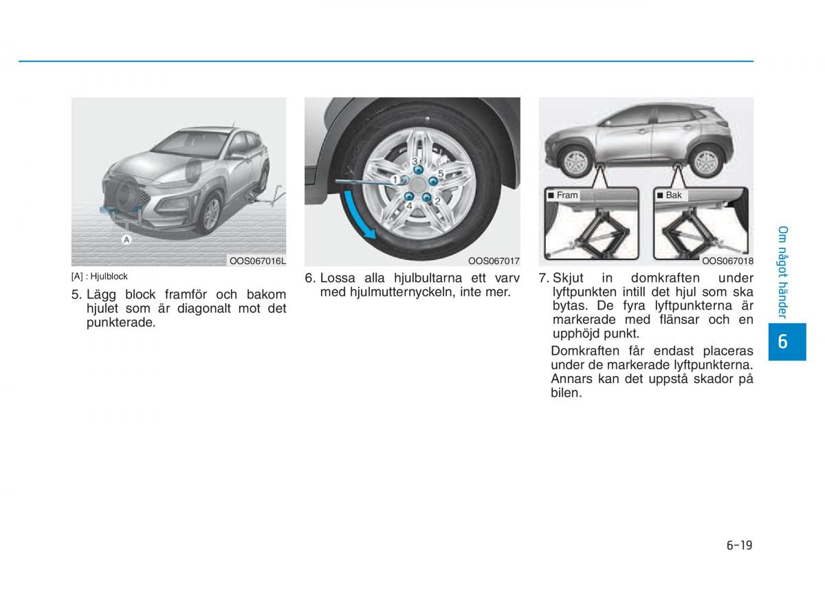 Hyundai Kona instruktionsbok / page 335