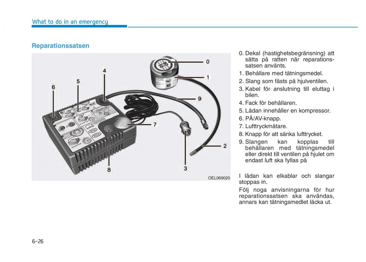 Hyundai Kona instruktionsbok / page 342