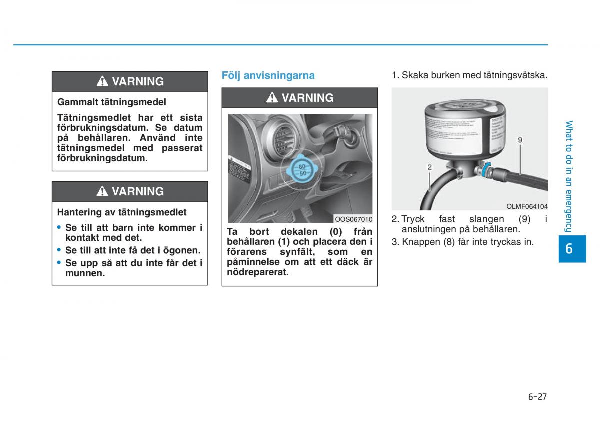 Hyundai Kona instruktionsbok / page 343