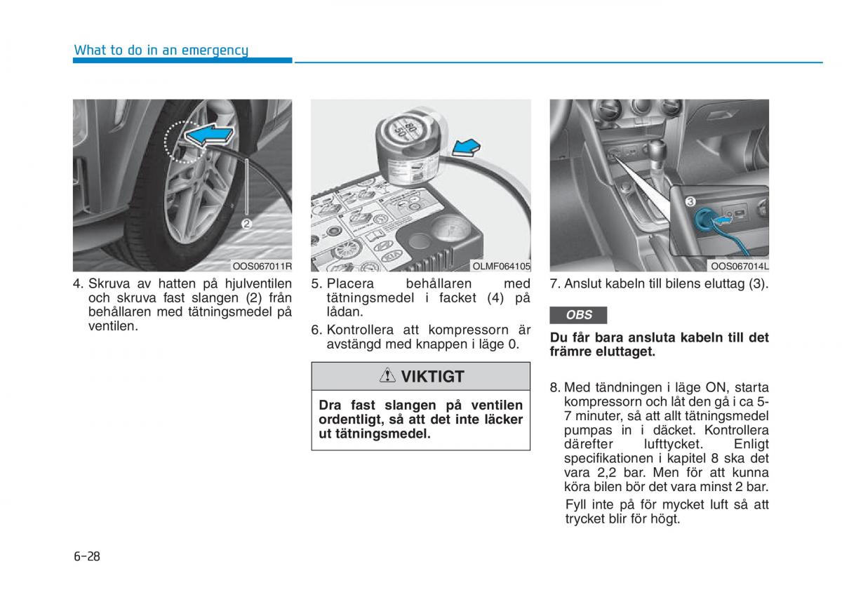 Hyundai Kona instruktionsbok / page 344