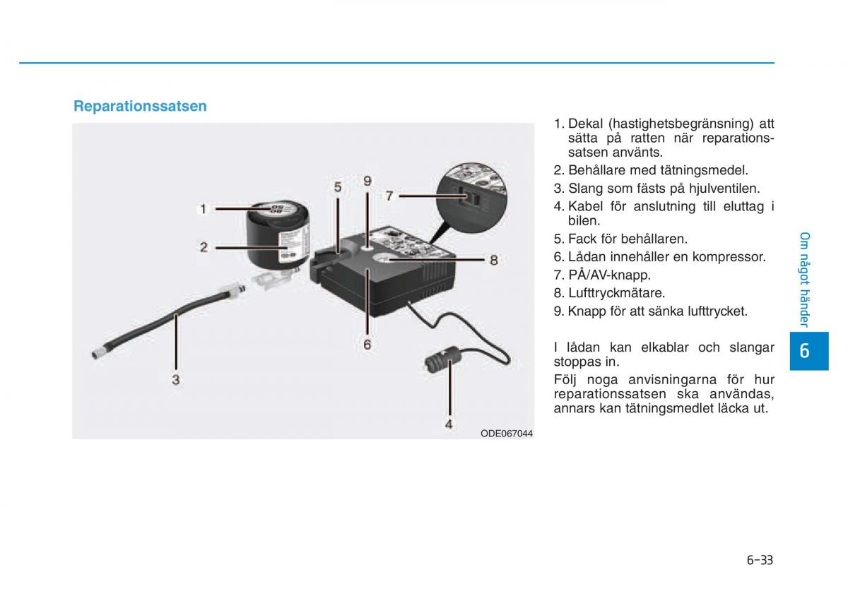 Hyundai Kona instruktionsbok / page 349