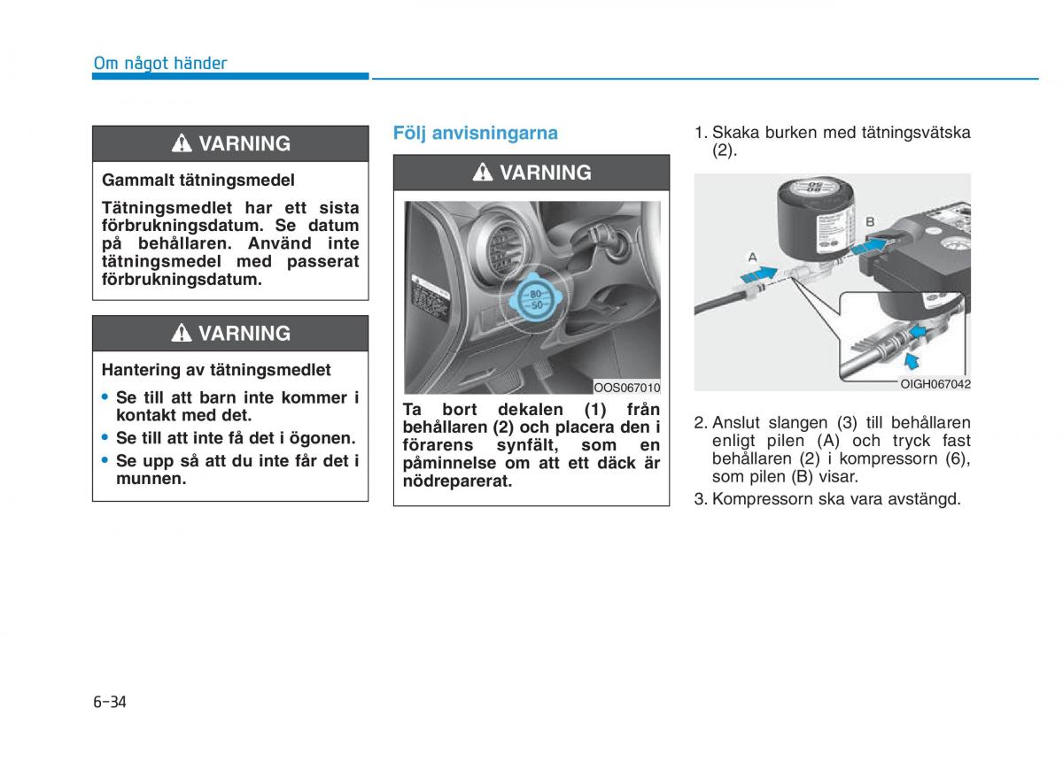 Hyundai Kona instruktionsbok / page 350