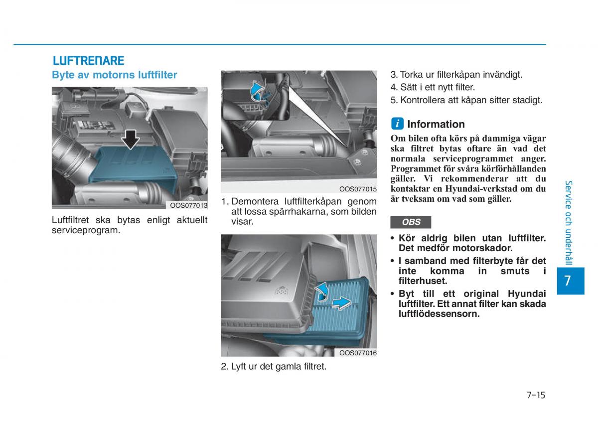 Hyundai Kona instruktionsbok / page 372