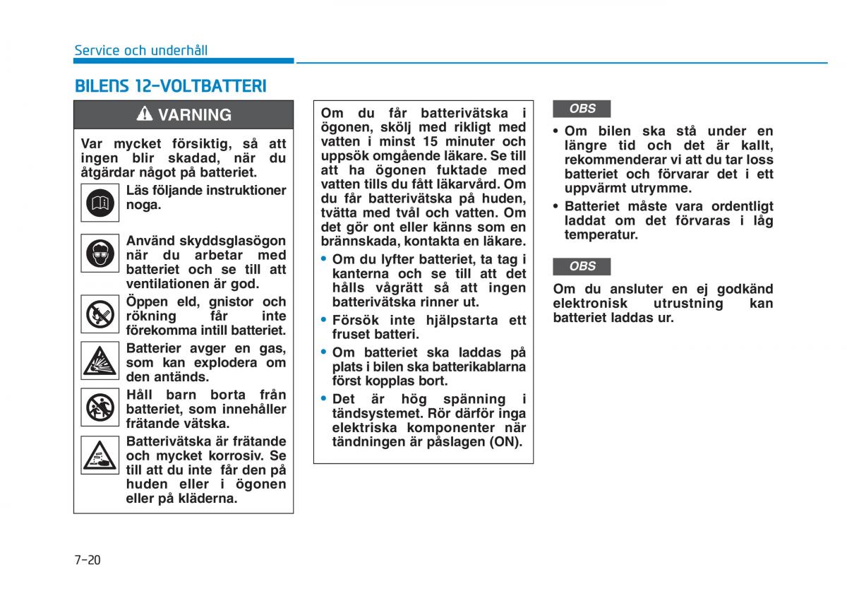 Hyundai Kona instruktionsbok / page 377