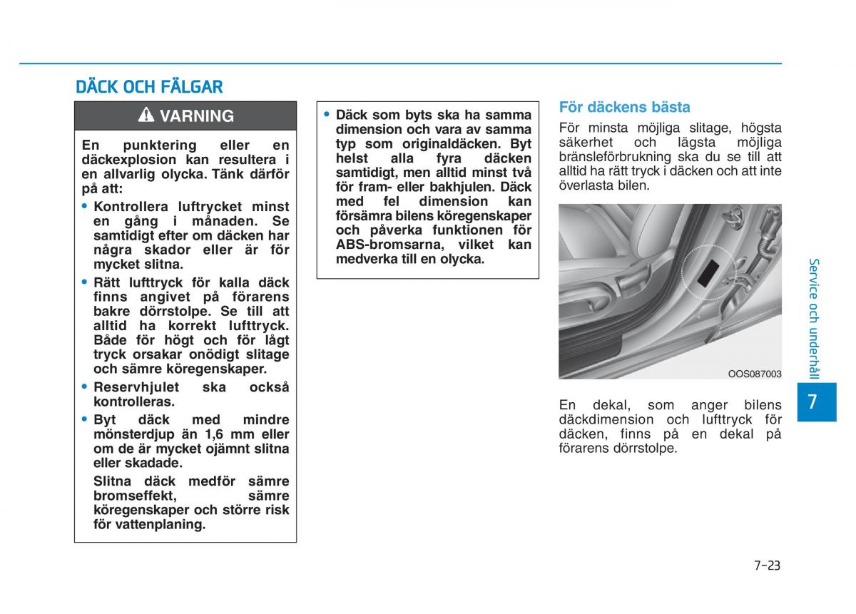 Hyundai Kona instruktionsbok / page 380