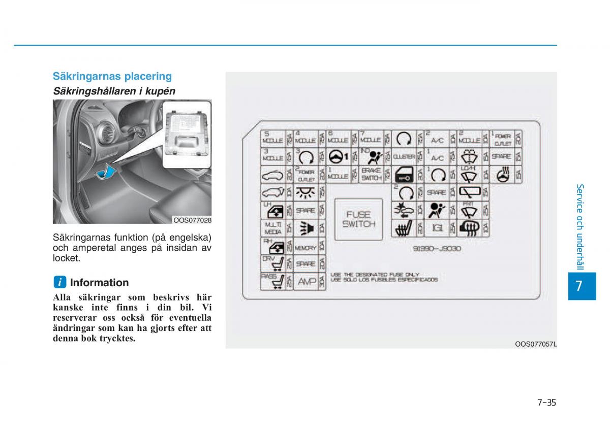 Hyundai Kona instruktionsbok / page 392