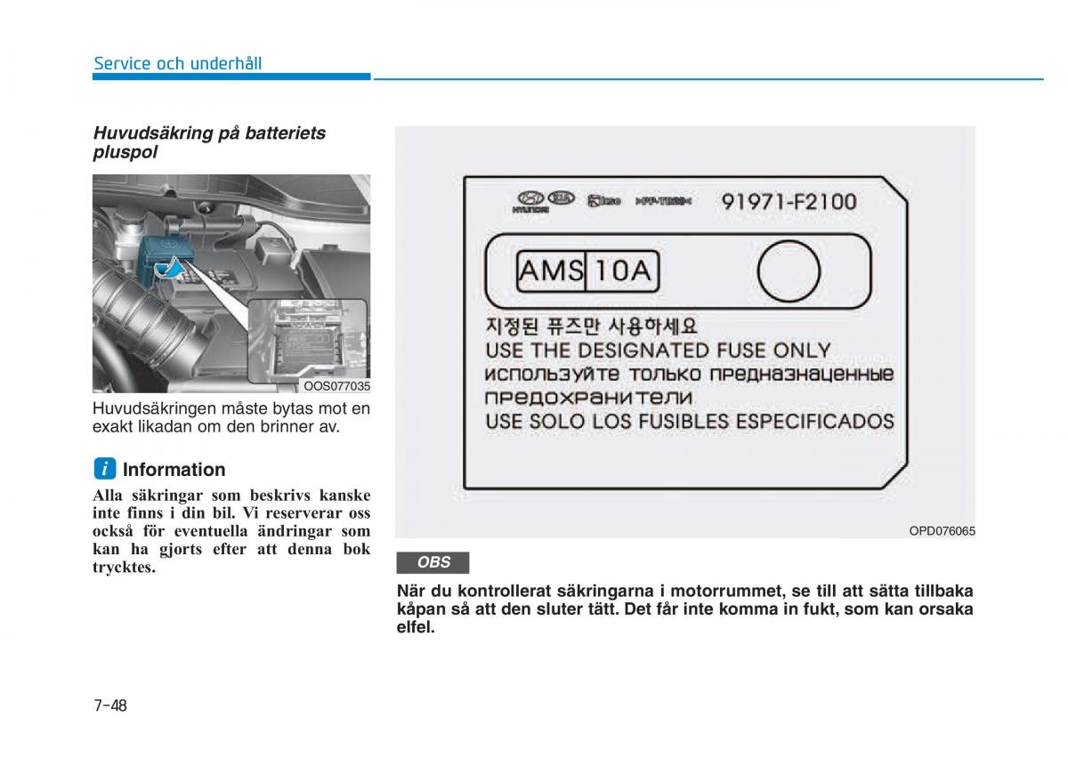 Hyundai Kona instruktionsbok / page 405