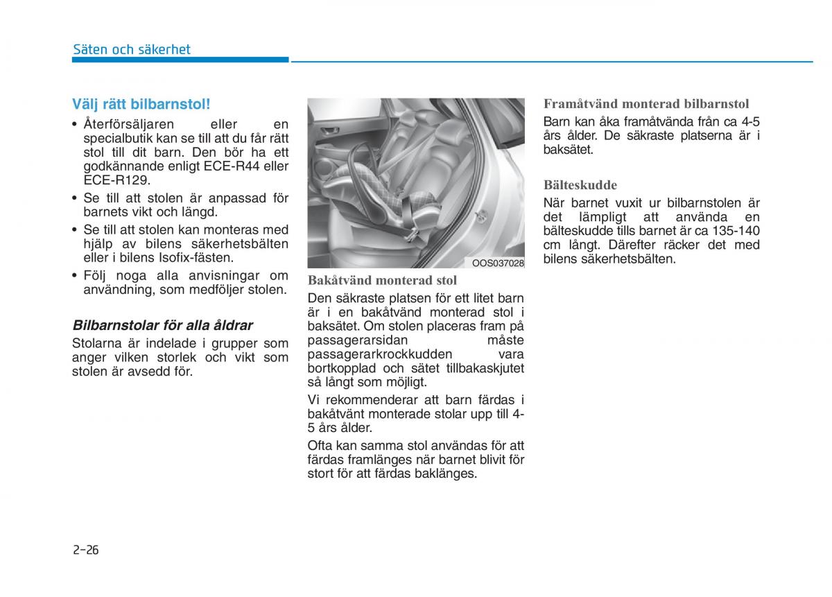 Hyundai Kona instruktionsbok / page 41