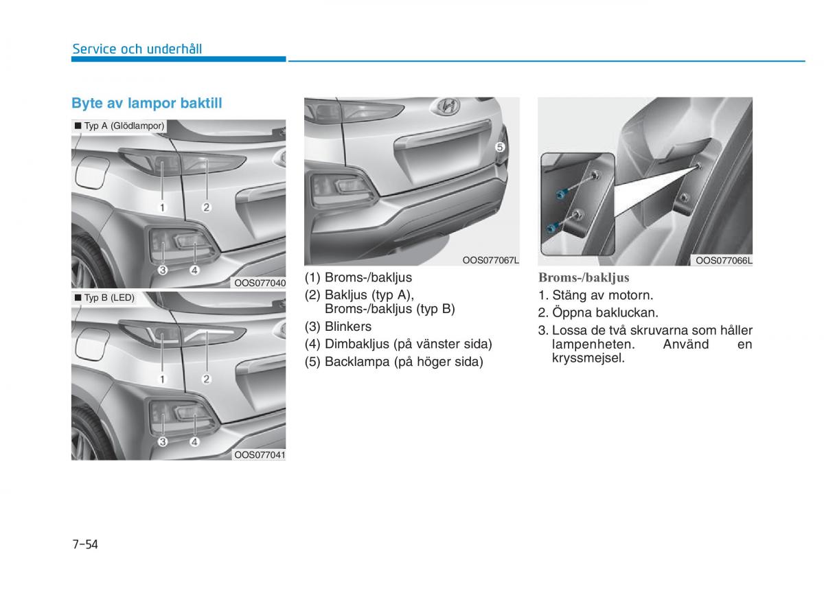 Hyundai Kona instruktionsbok / page 411