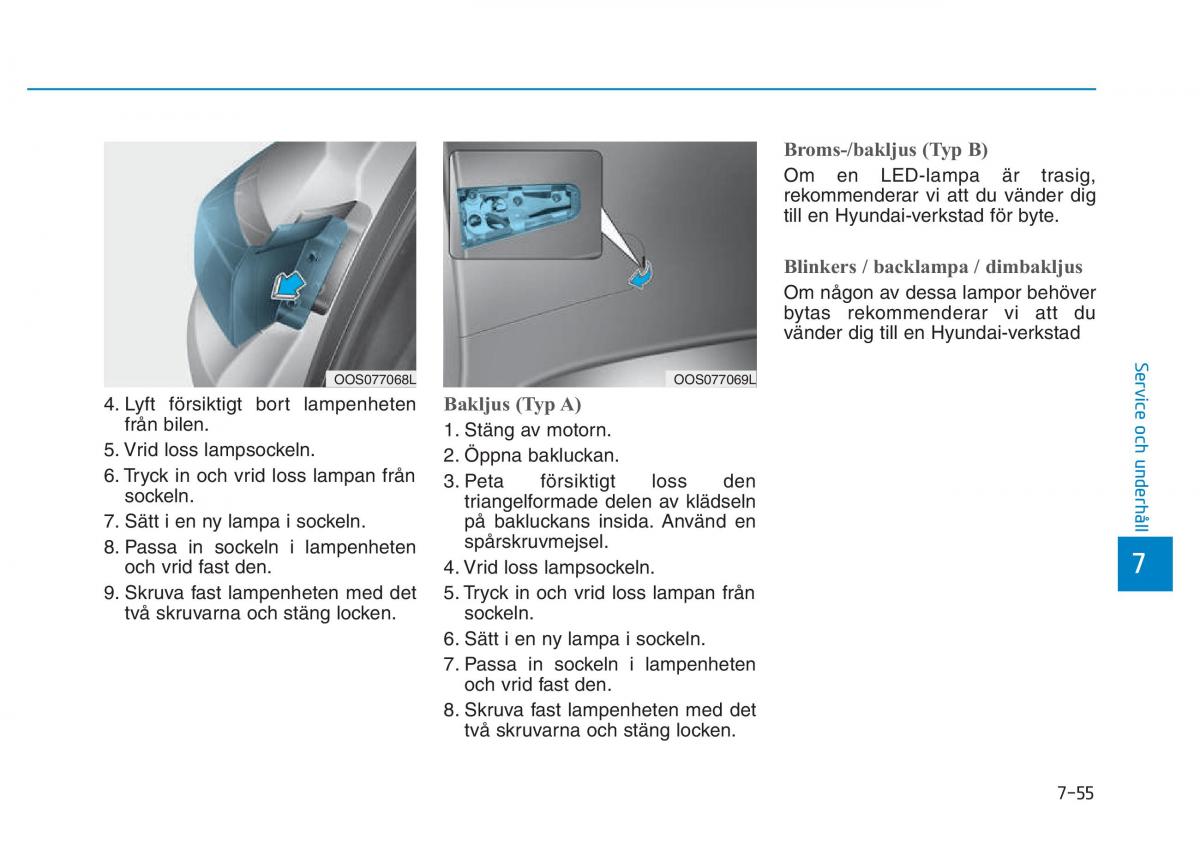 Hyundai Kona instruktionsbok / page 412