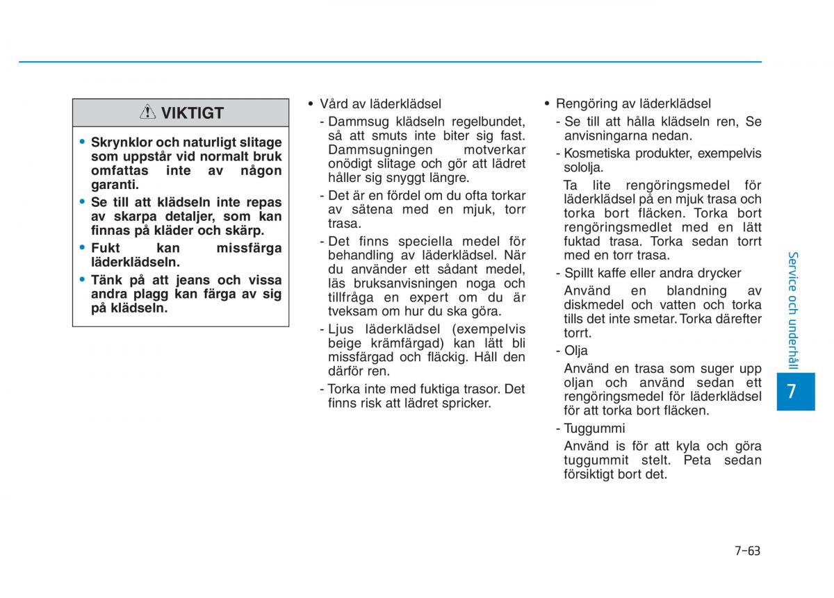 Hyundai Kona instruktionsbok / page 420