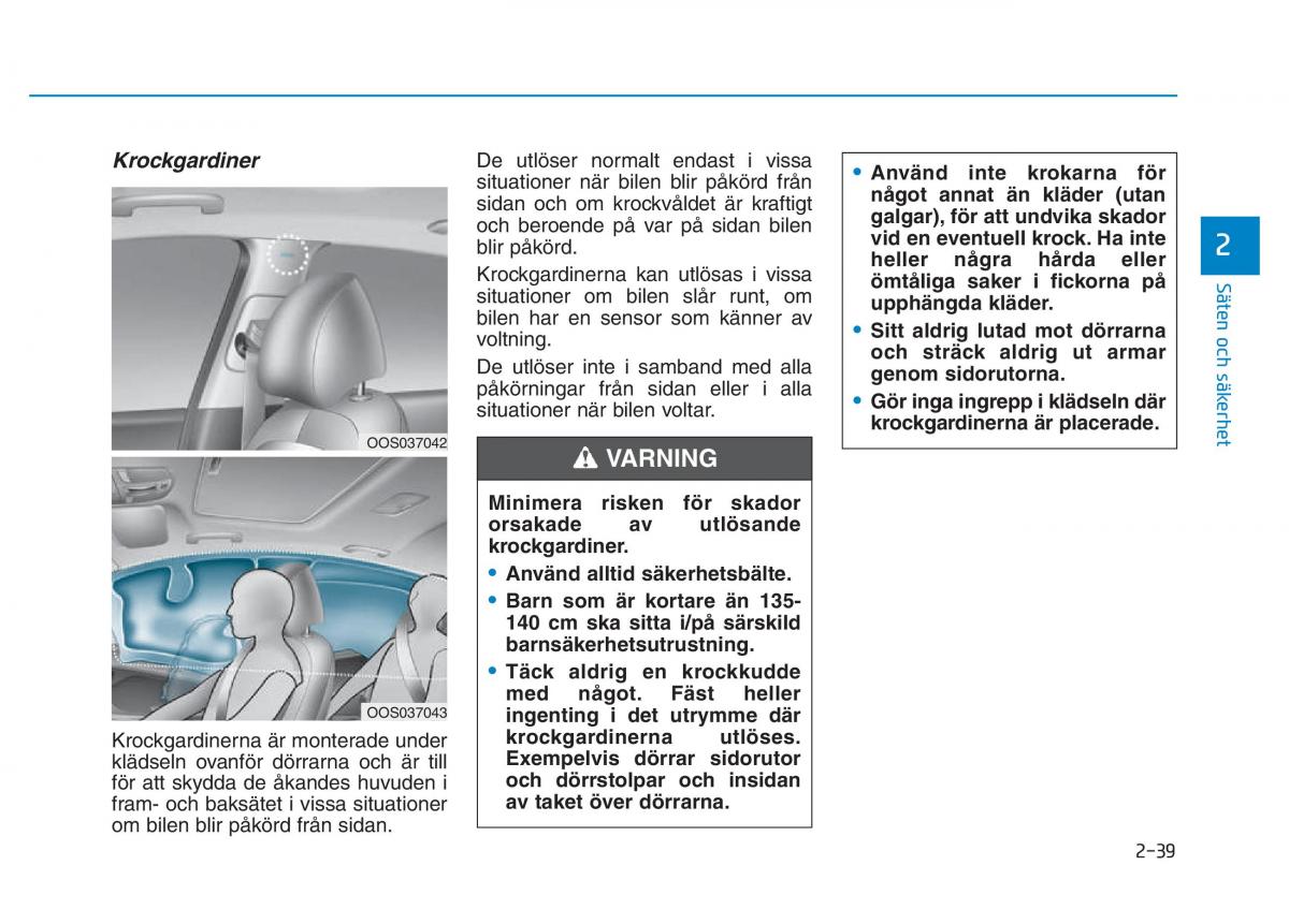 Hyundai Kona instruktionsbok / page 54