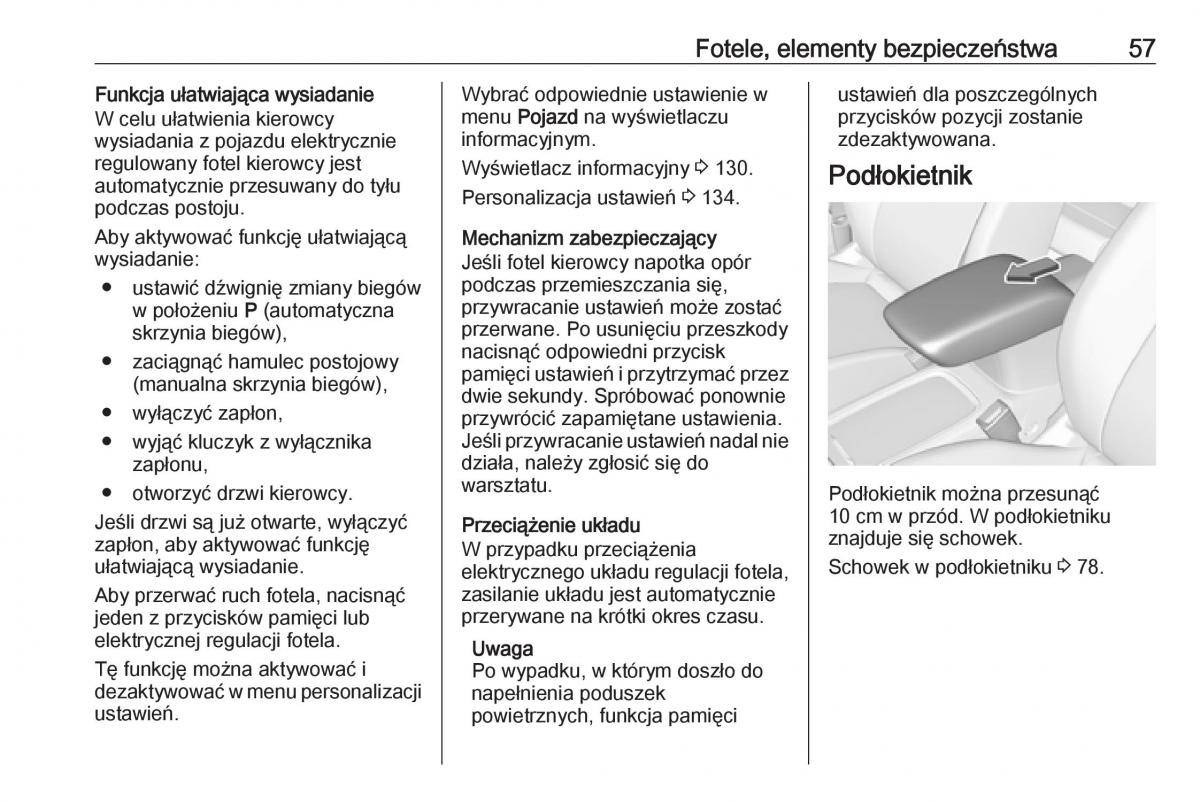 Opel Astra K V 5 instrukcja obslugi / page 59