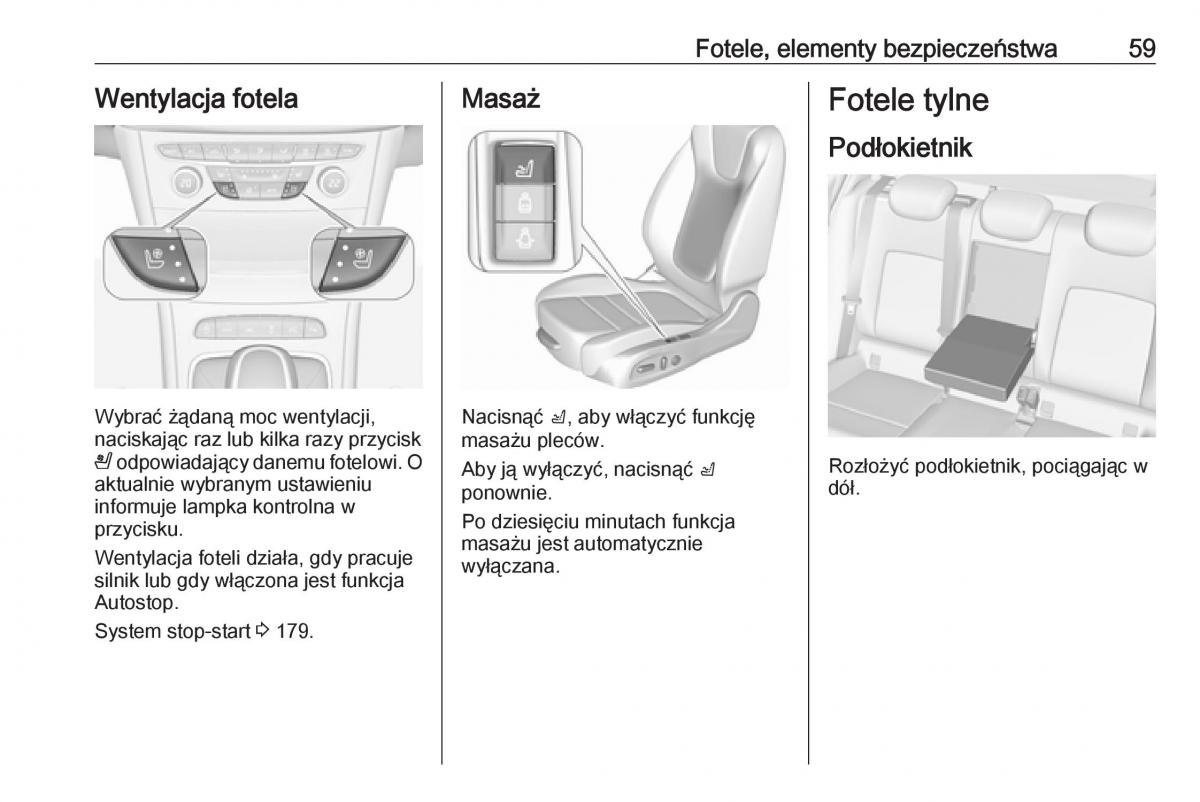 Opel Astra K V 5 instrukcja obslugi / page 61