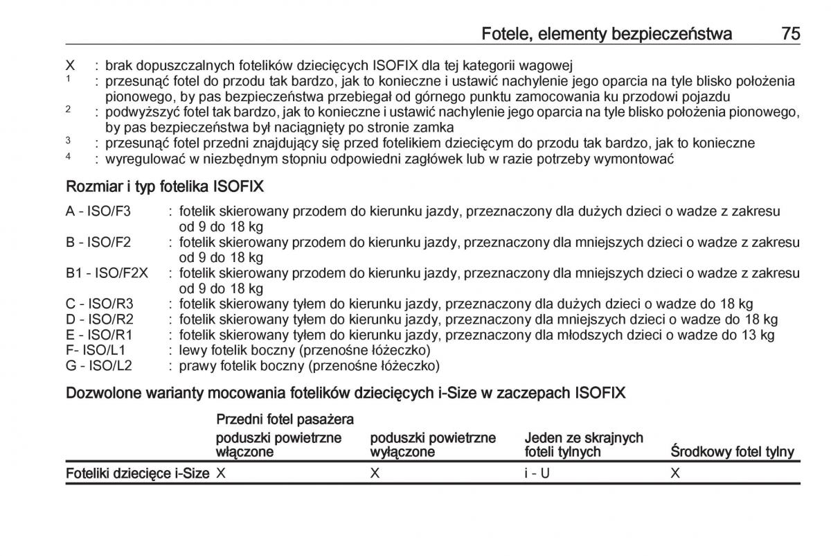 Opel Astra K V 5 instrukcja obslugi / page 77