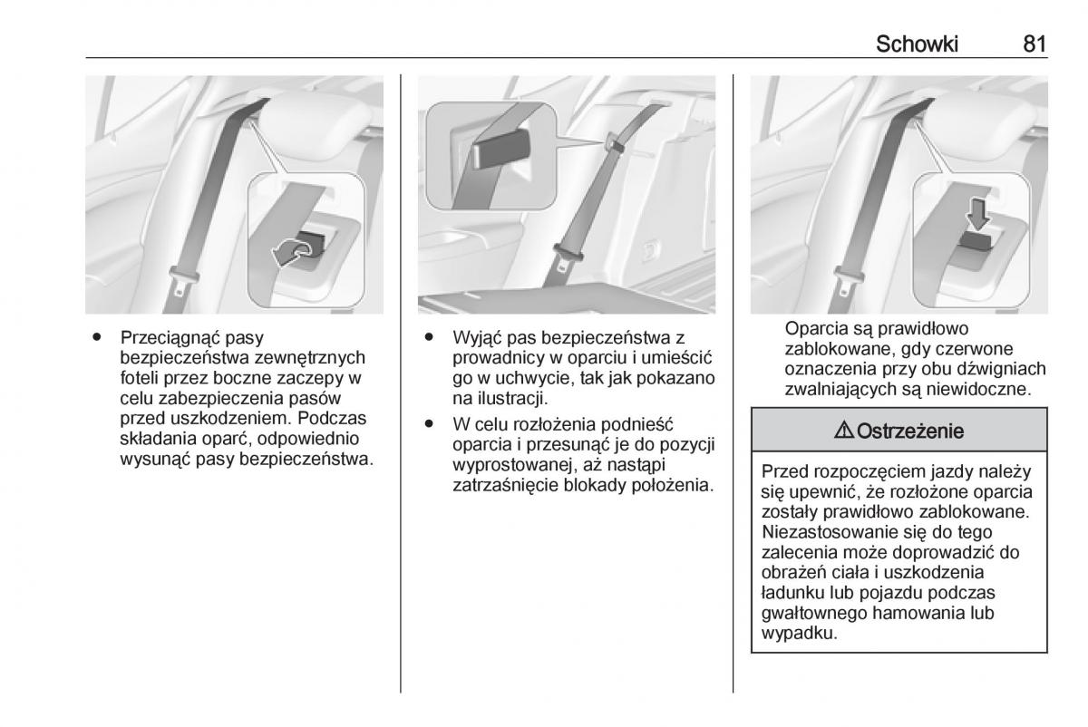 Opel Astra K V 5 instrukcja obslugi / page 83