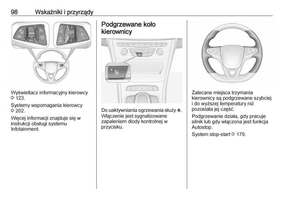 Opel Astra K V 5 instrukcja obslugi / page 100