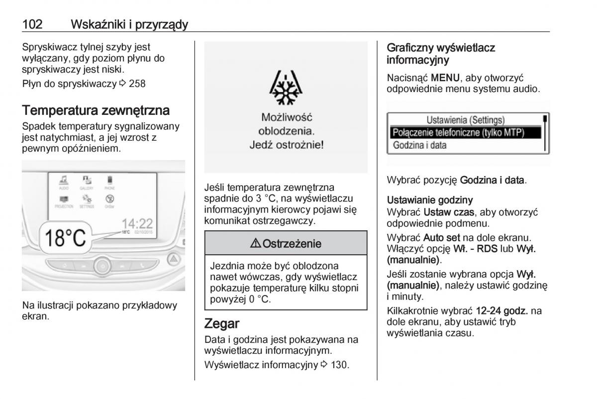 Opel Astra K V 5 instrukcja obslugi / page 104