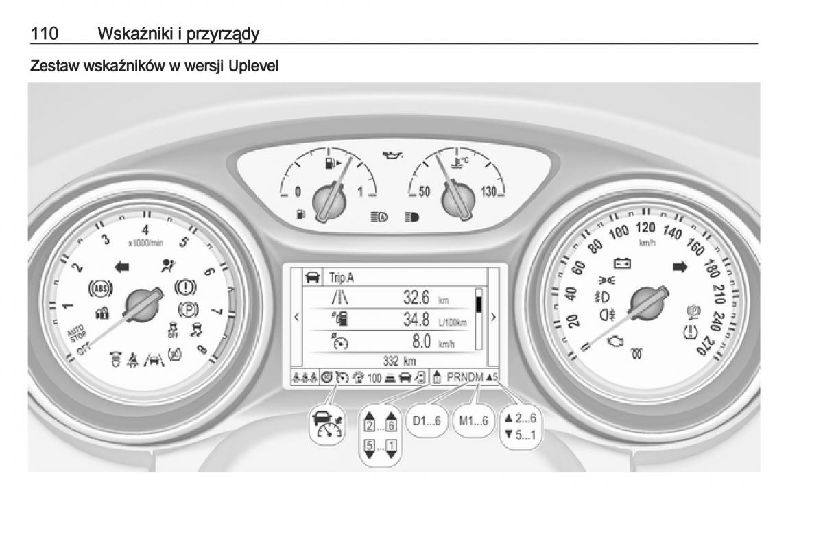 Opel Astra K V 5 instrukcja obslugi / page 112