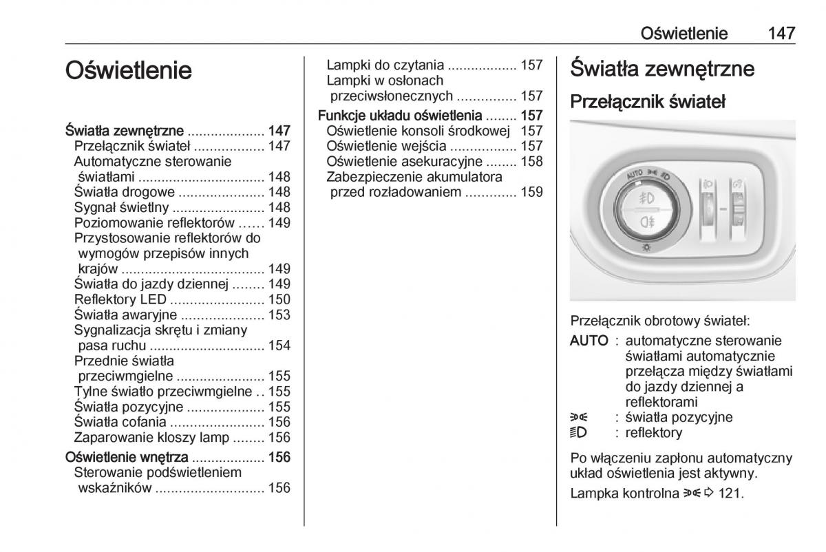 Opel Astra K V 5 instrukcja obslugi / page 149