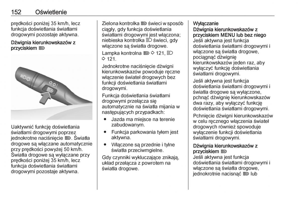 Opel Astra K V 5 instrukcja obslugi / page 154