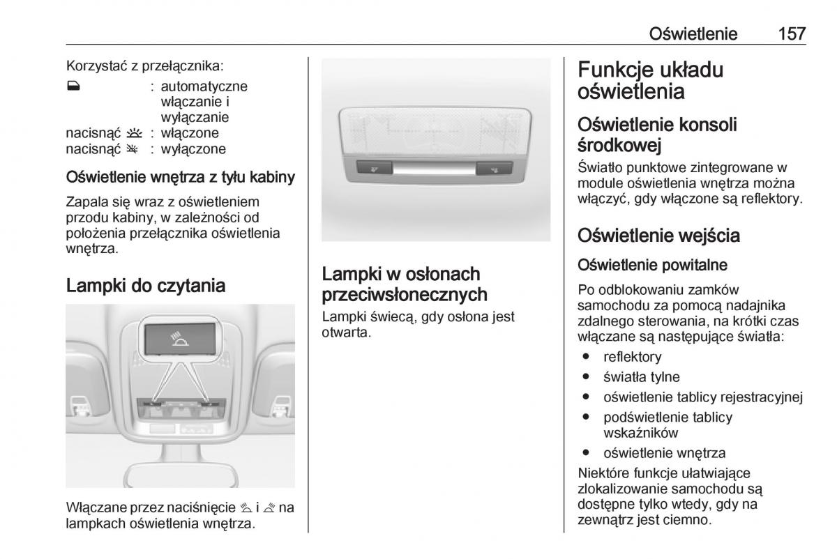 Opel Astra K V 5 instrukcja obslugi / page 159