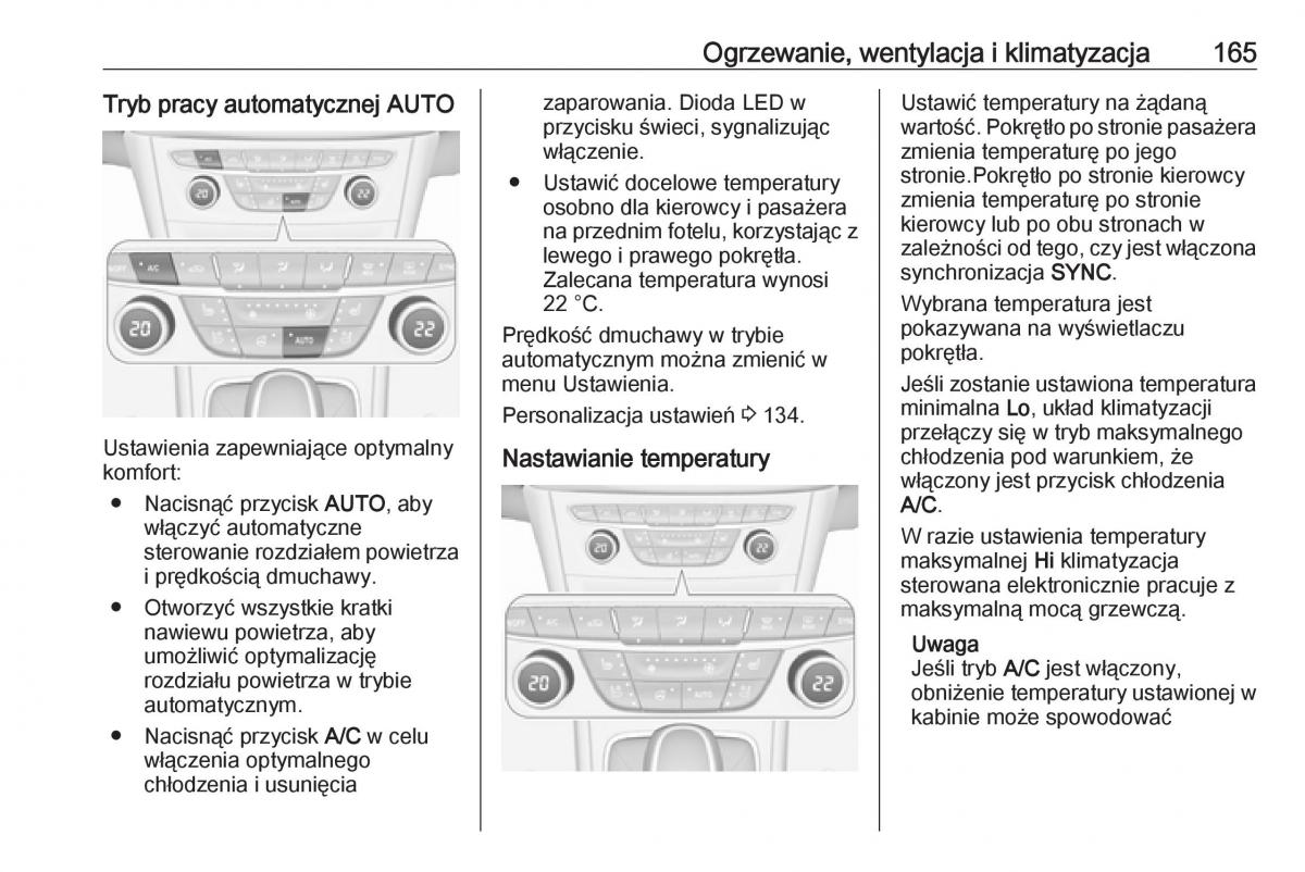 Opel Astra K V 5 instrukcja obslugi / page 167