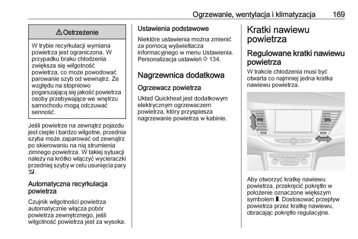 Opel Astra K V 5 instrukcja obslugi / page 171