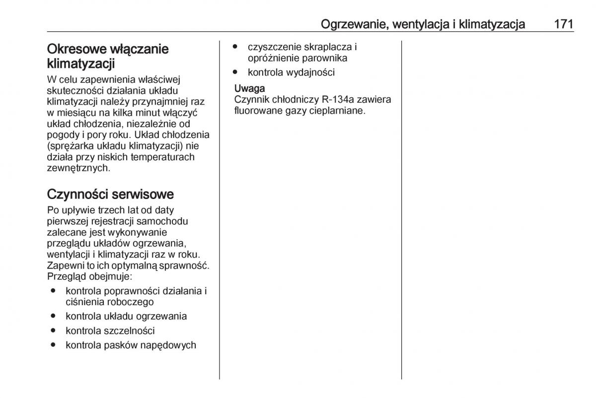 Opel Astra K V 5 instrukcja obslugi / page 173