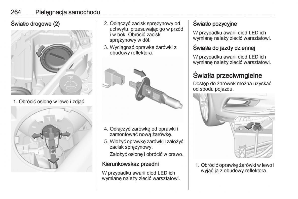 Opel Astra K V 5 instrukcja obslugi / page 266