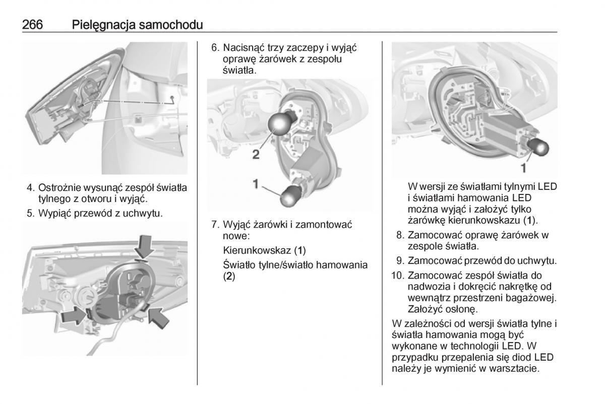 Opel Astra K V 5 instrukcja obslugi / page 268