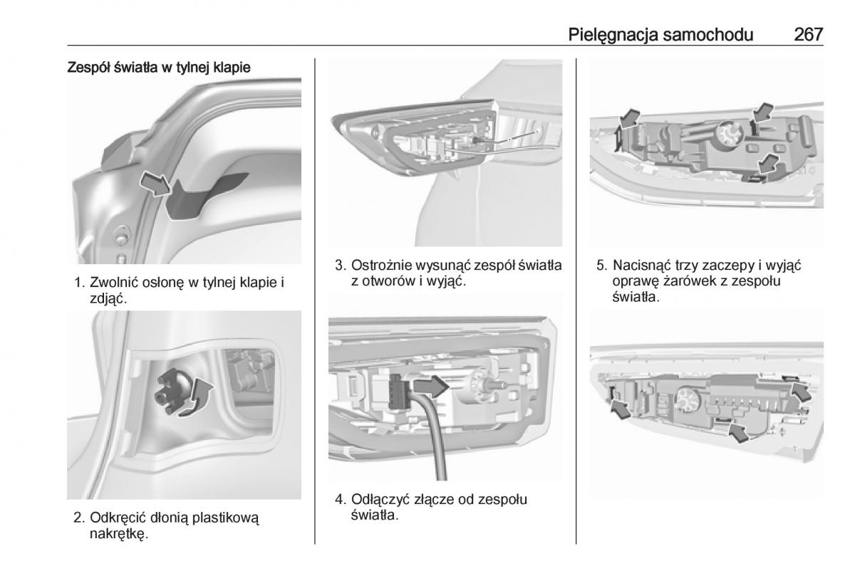 Opel Astra K V 5 instrukcja obslugi / page 269