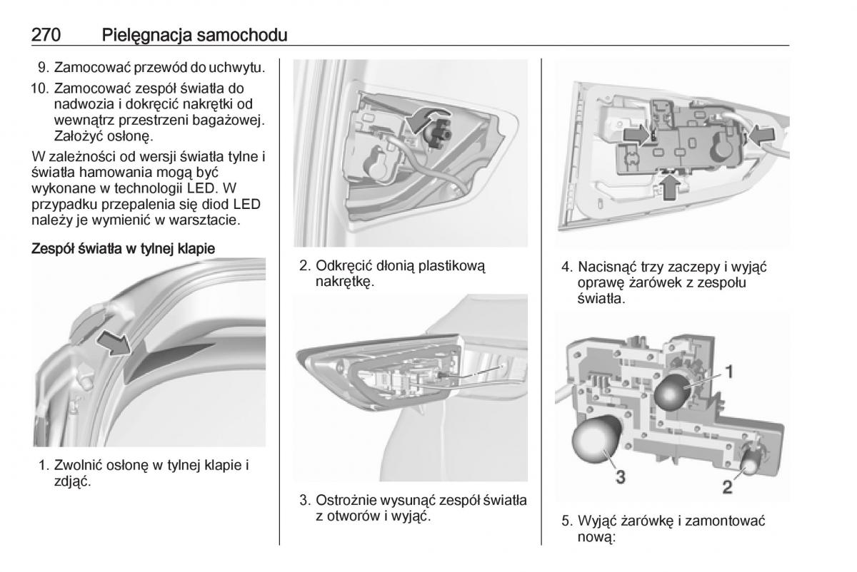 Opel Astra K V 5 instrukcja obslugi / page 272