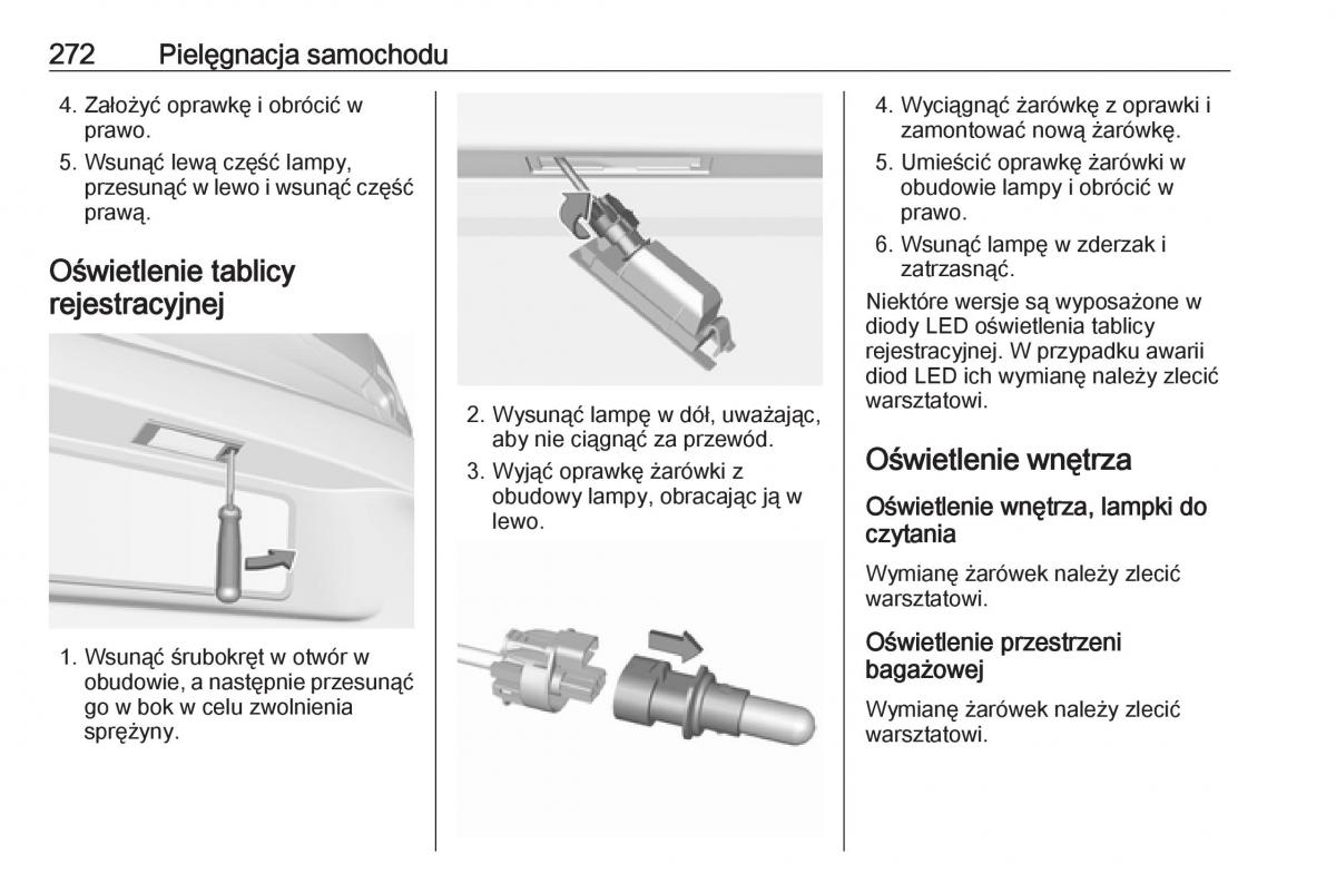 Opel Astra K V 5 instrukcja obslugi / page 274