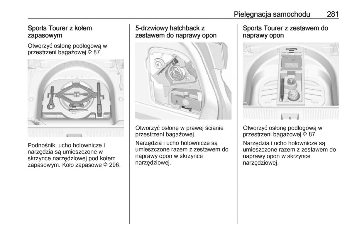 Opel Astra K V 5 instrukcja obslugi / page 283