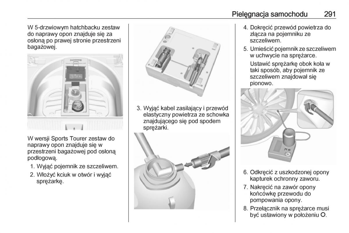 Opel Astra K V 5 instrukcja obslugi / page 293