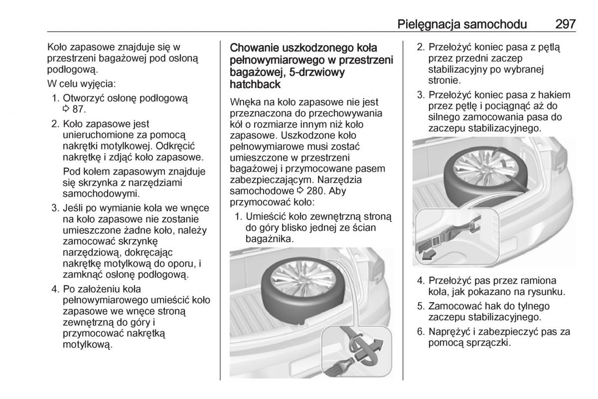 Opel Astra K V 5 instrukcja obslugi / page 299