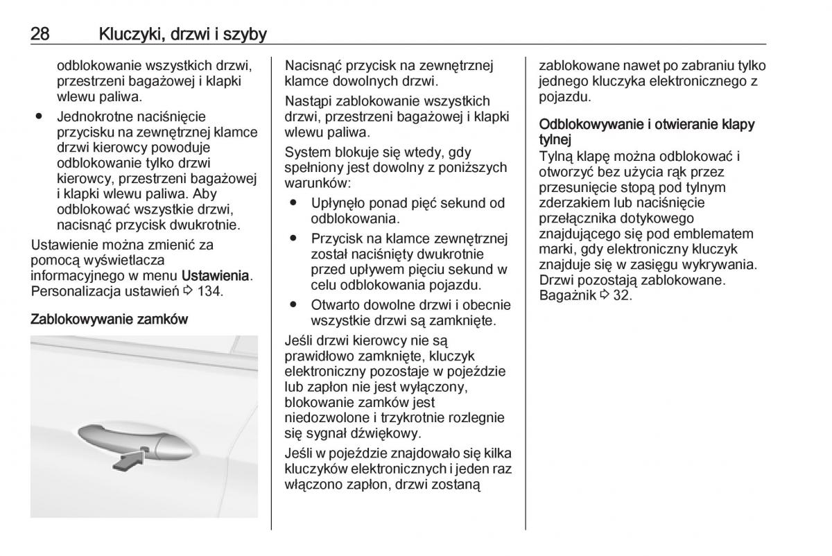 Opel Astra K V 5 instrukcja obslugi / page 30