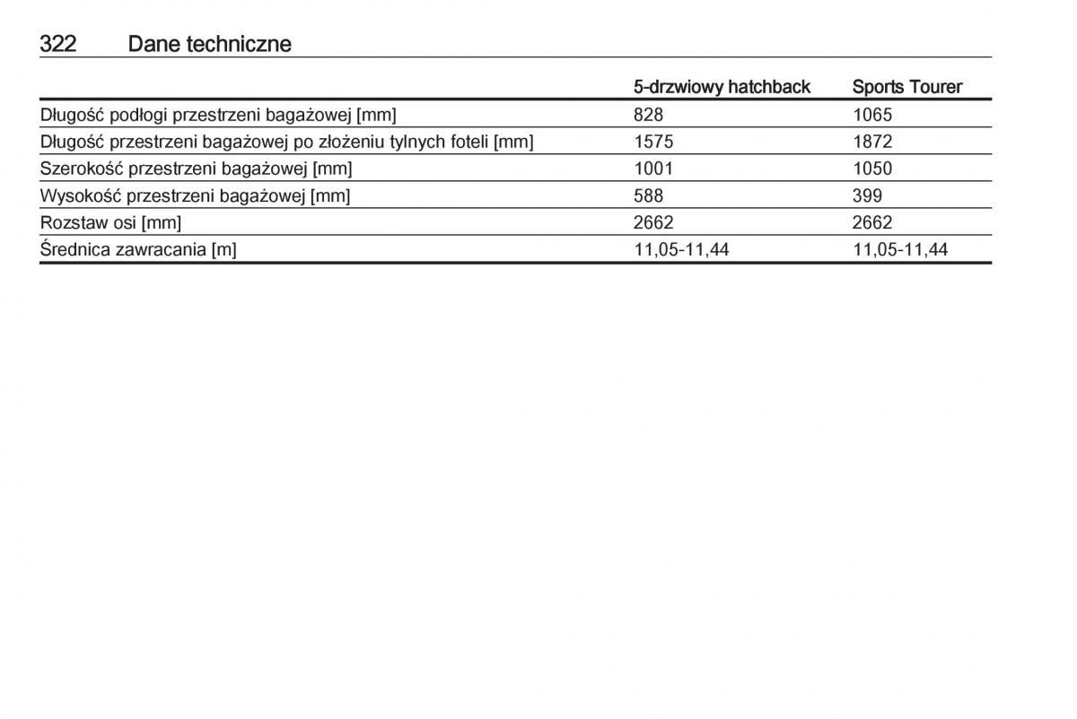 Opel Astra K V 5 instrukcja obslugi / page 324