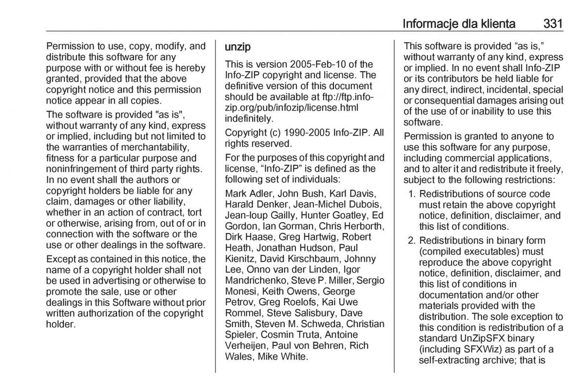 Opel Astra K V 5 instrukcja obslugi / page 333