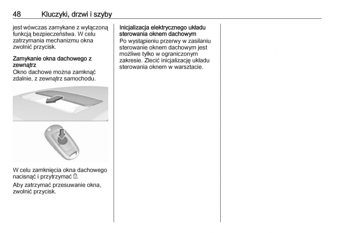 Opel Astra K V 5 instrukcja obslugi / page 50