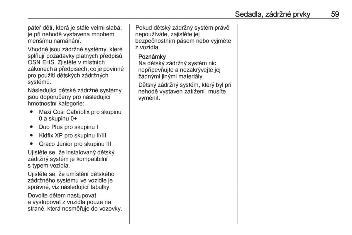 Opel Crossland X navod k obsludze / page 61