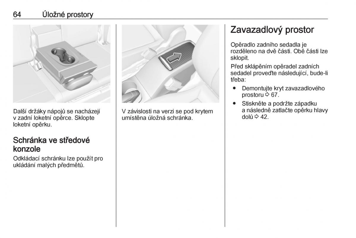 Opel Crossland X navod k obsludze / page 66